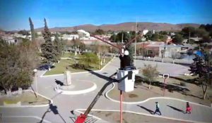 Wifi en la plaza de Sierra Grande